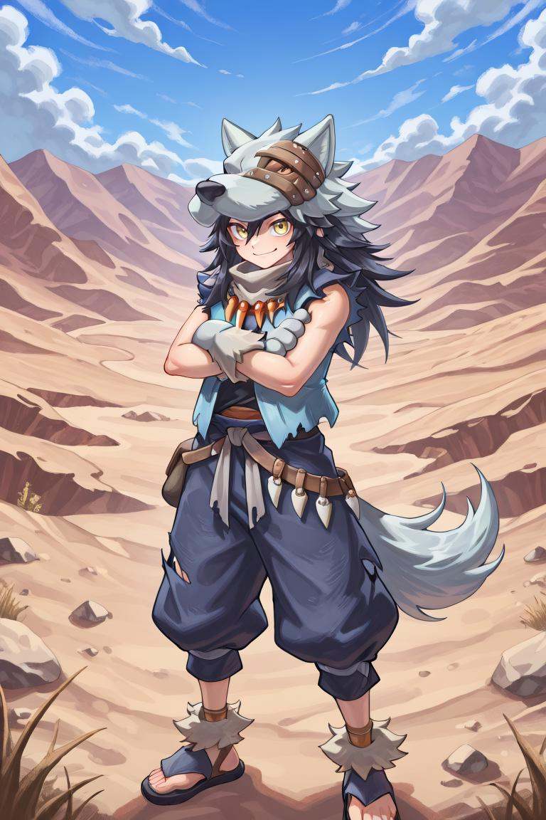 fludef,  1boy,  black hair on Tensor.Art
