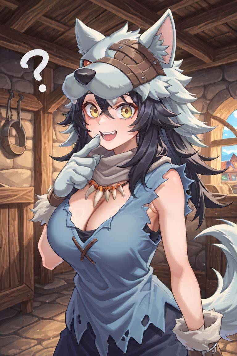 fludef,  1girl,  large breasts on Tensor.Art