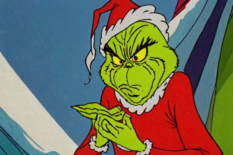 a frame of a animated film of the grinch,  style drseussfilm on Tensor.Art
