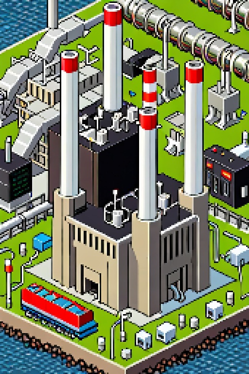 highly detailed isometric pixelart close-up of a __building__,  eboy style on Tensor.Art