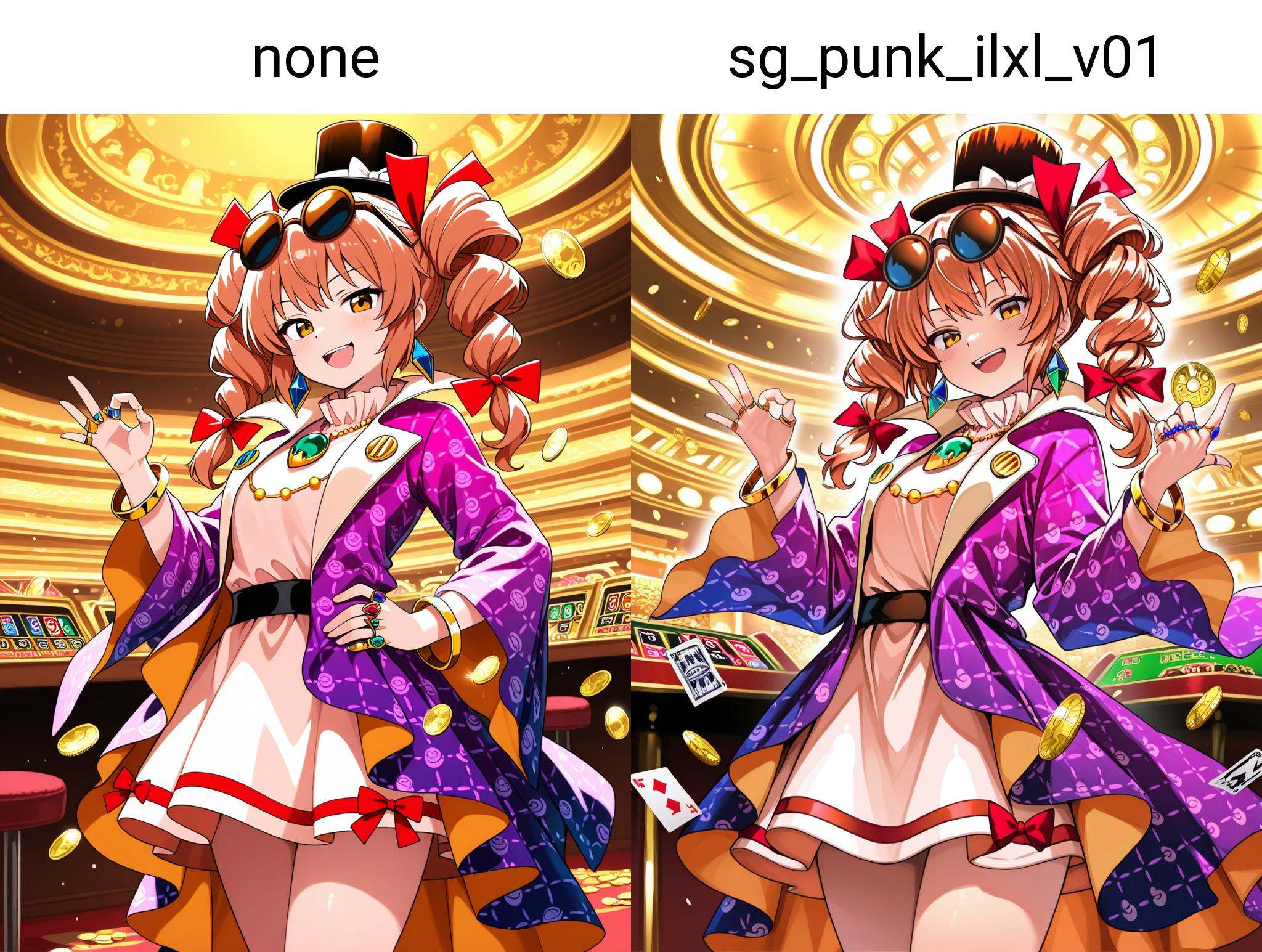 sg punk,  1girl,  solo on Tensor.Art