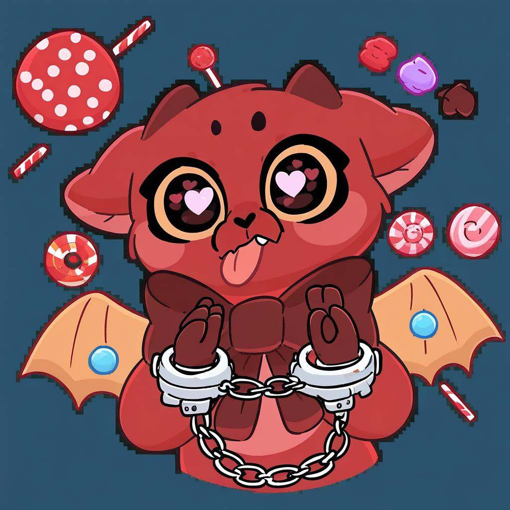 simple background,  animal ears,  symbol-shaped pupils on Tensor.Art