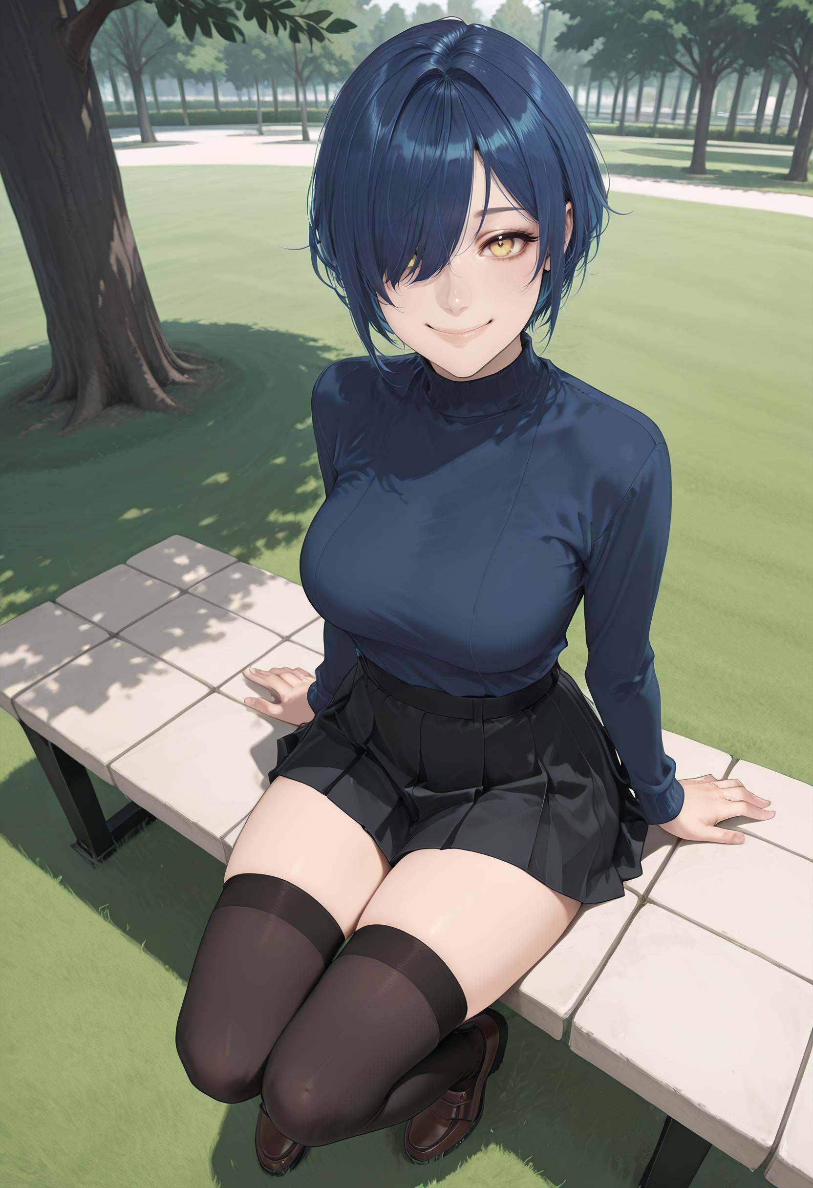 MayaSW,  1girl,  short hair on Tensor.Art