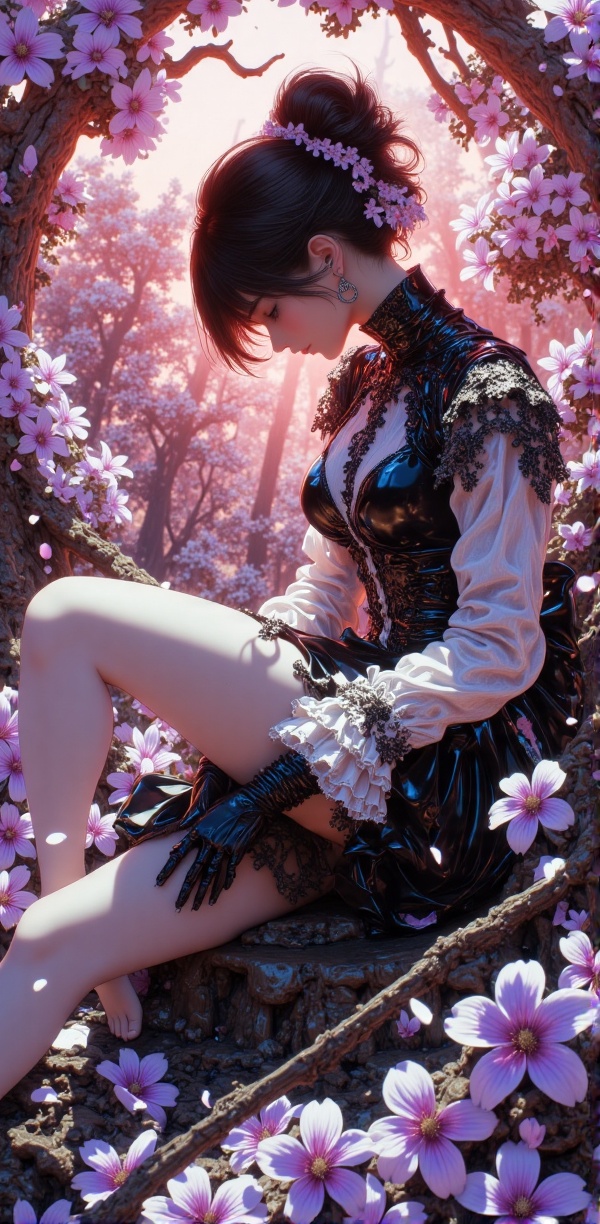 Ultra-detailed digital art masterpiece,  retro 90s aesthetic,  inspired by Yoshiaki Kawajiri on Tensor.Art