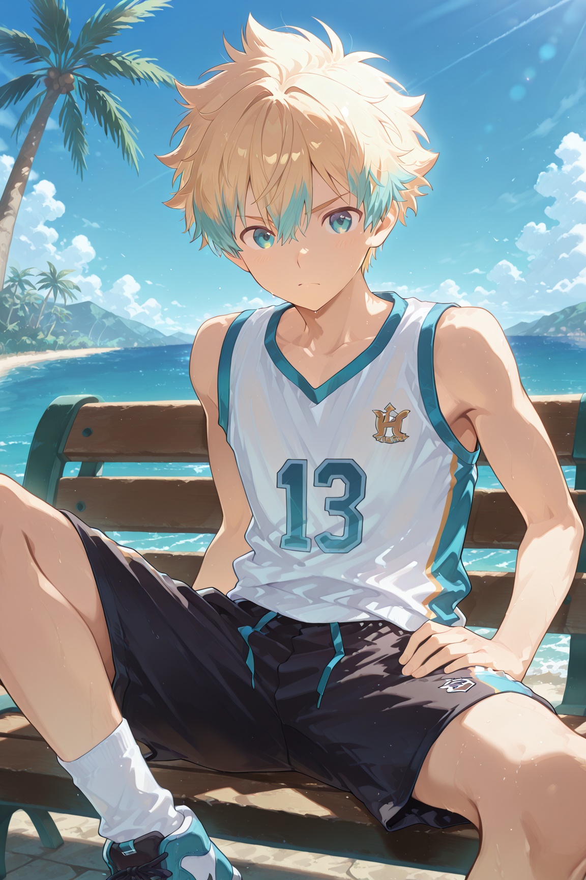 Male focus,  1boy,  solo on Tensor.Art