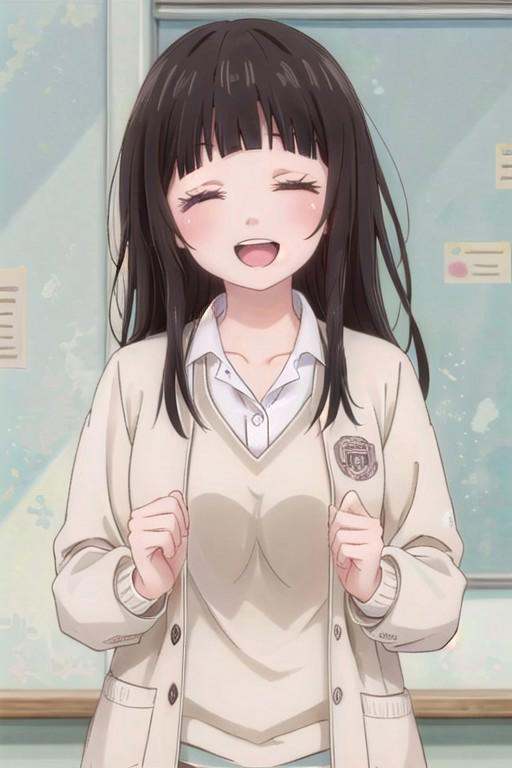 (masterpiece),  shirahama minami,  long hair on Tensor.Art
