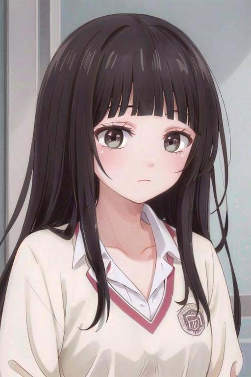 (masterpiece),  shirahama minami,  long hair on Tensor.Art