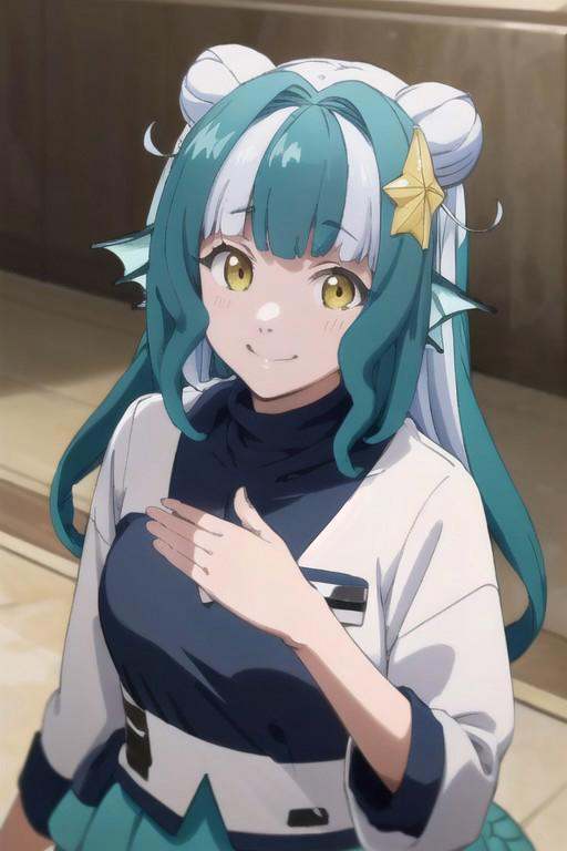 (masterpiece),  mermaid concierge,  long hair on Tensor.Art