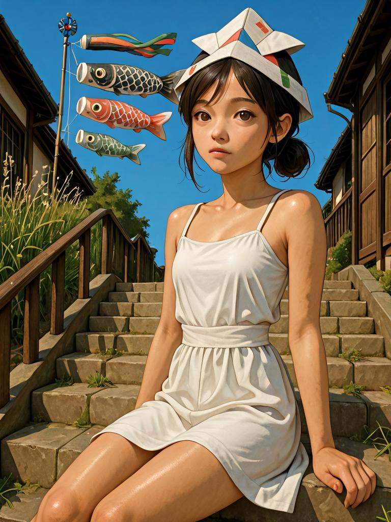 koinobori,  windsock,  kodomo no hi on Tensor.Art
