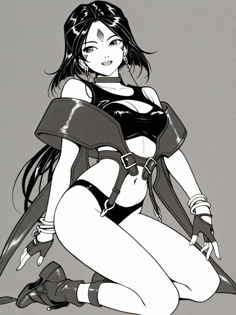 solo,  Expressiveh,  charming smile on Tensor.Art