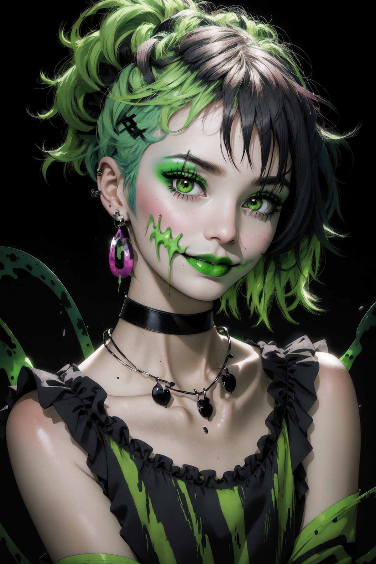 Niji Slime,  kawaii,  anime on Tensor.Art