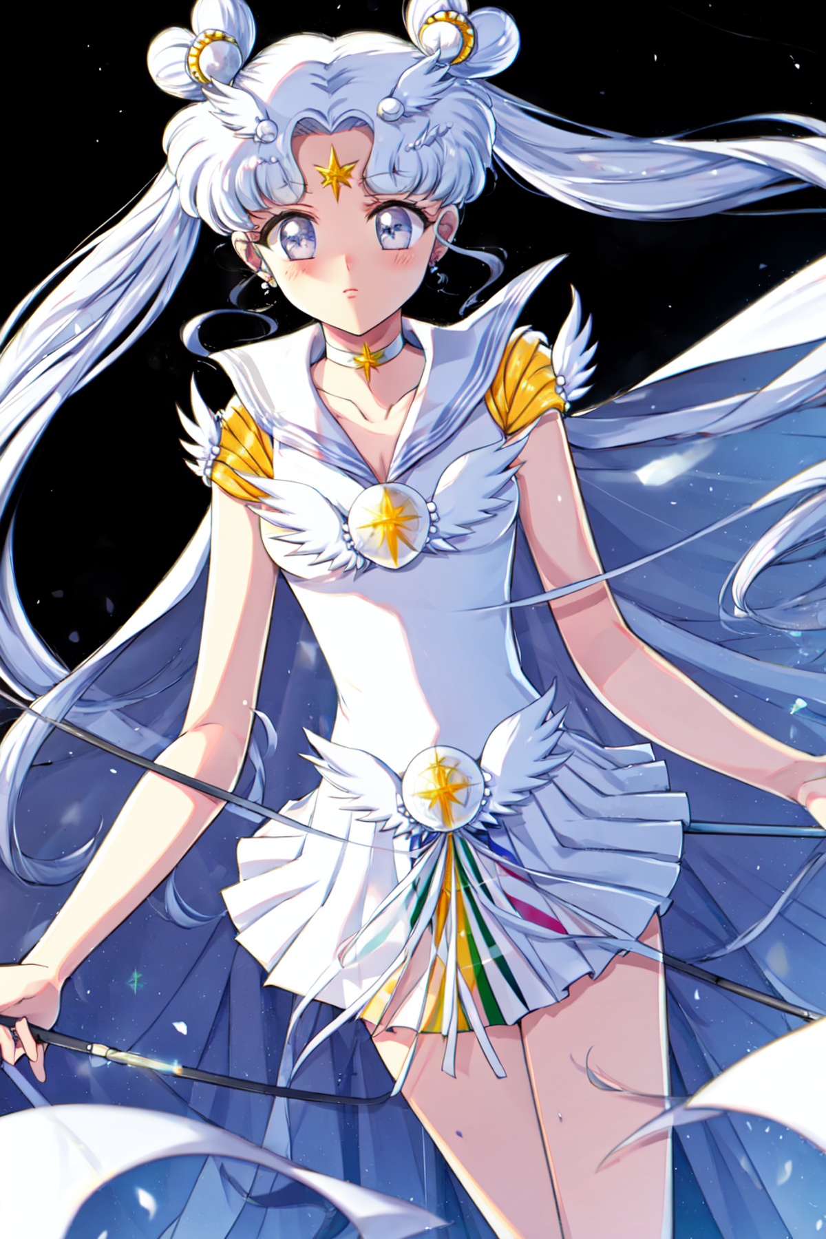 1girl,  solo,  sailor senshi uniform on Tensor.Art