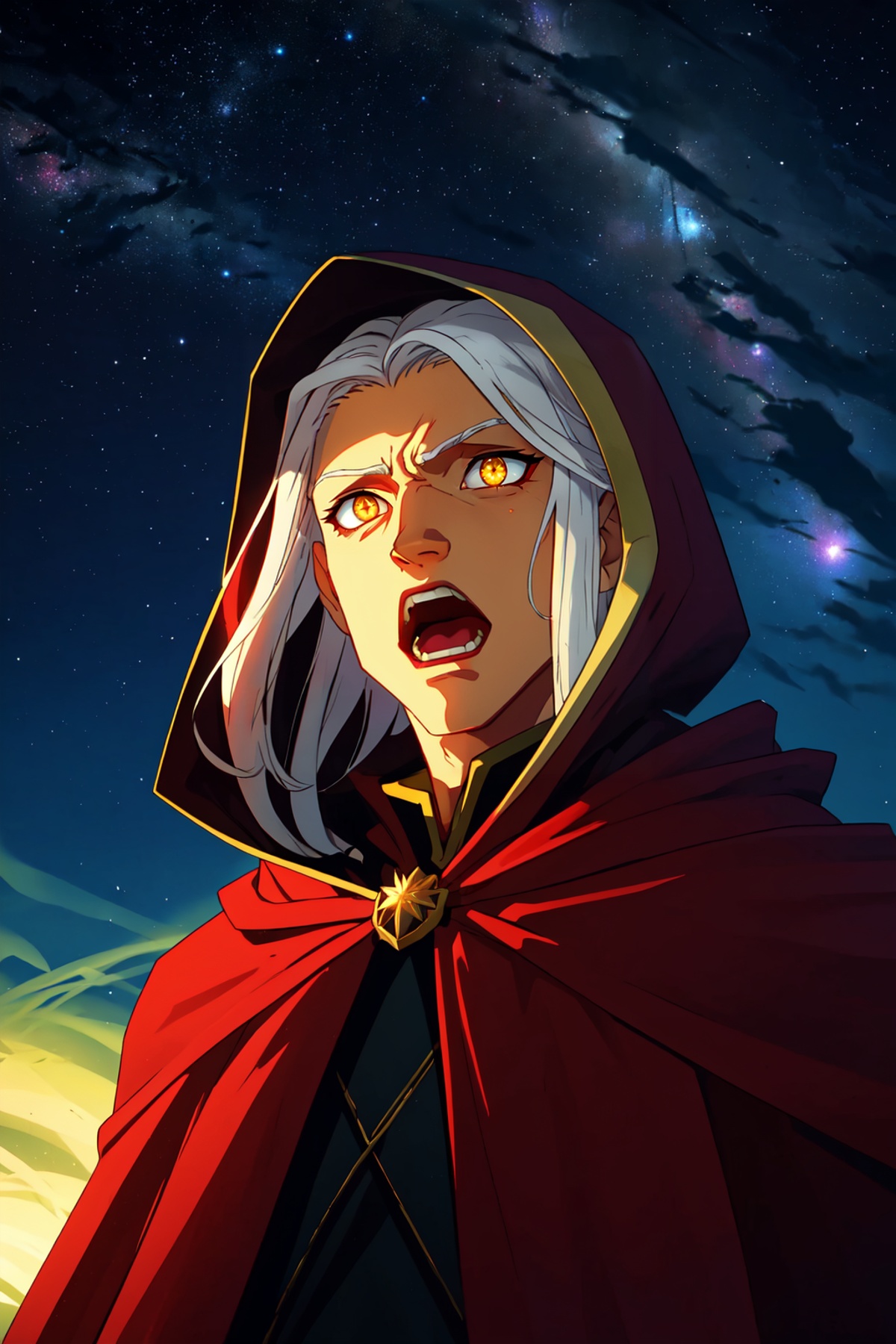Raistlin Majere,  solo,  long hair on Tensor.Art