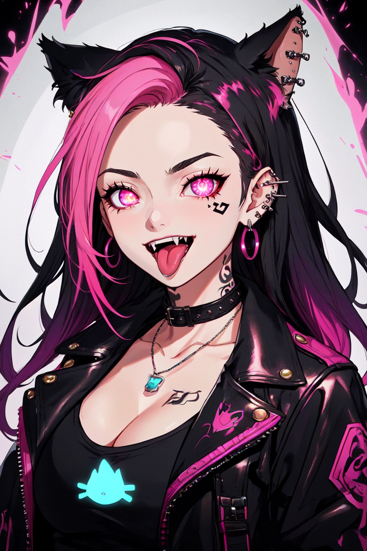 1girl,  animal ears,  black hair on Tensor.Art