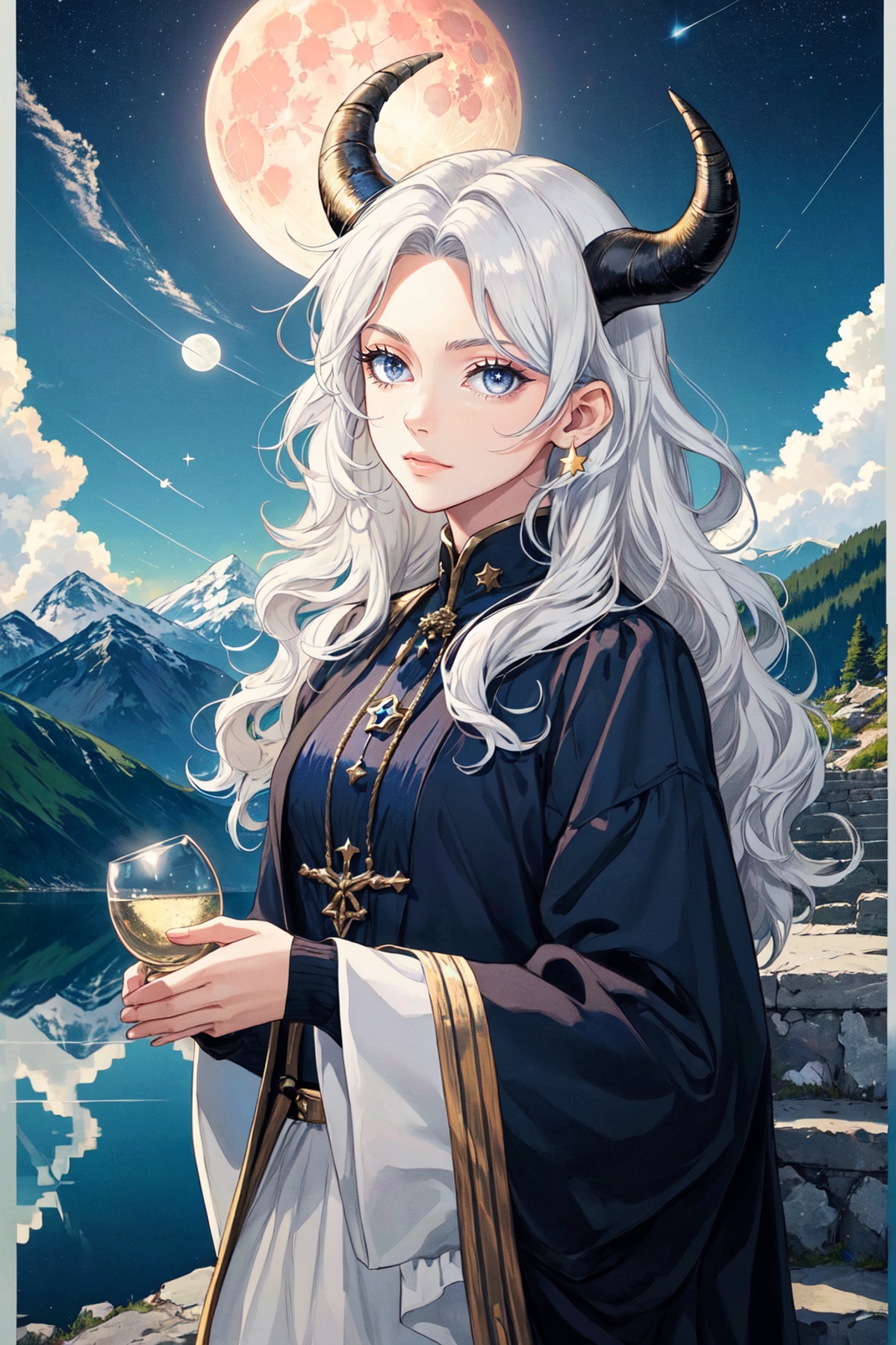 1girl,  border,  grey eyes on Tensor.Art