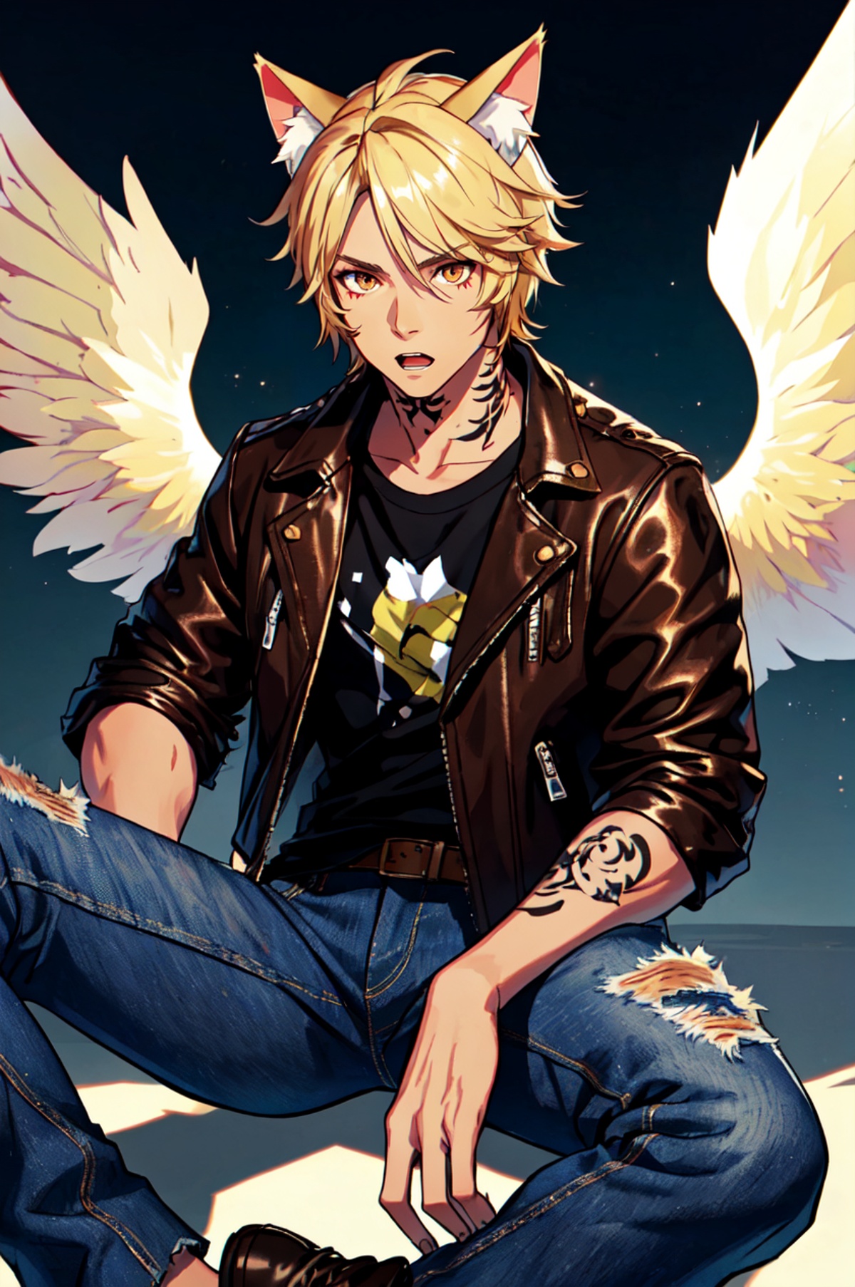1boy,  male focus,  brown eyes on Tensor.Art