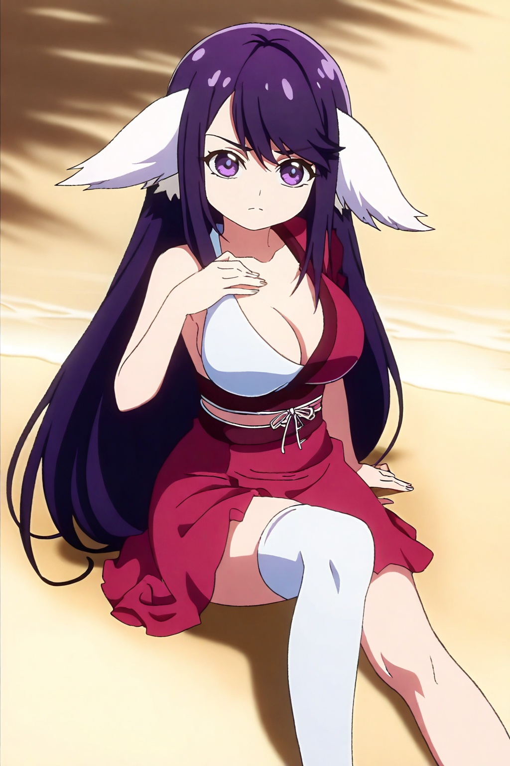 1girl,  solo,  long hair on Tensor.Art