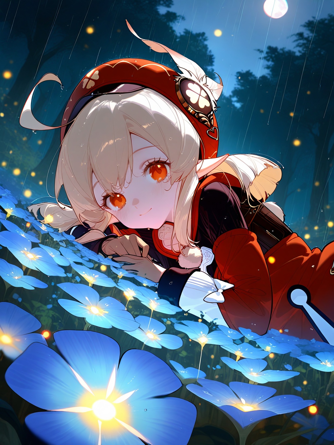 klee \(genshin impact\),  1girl,  ahoge on Tensor.Art
