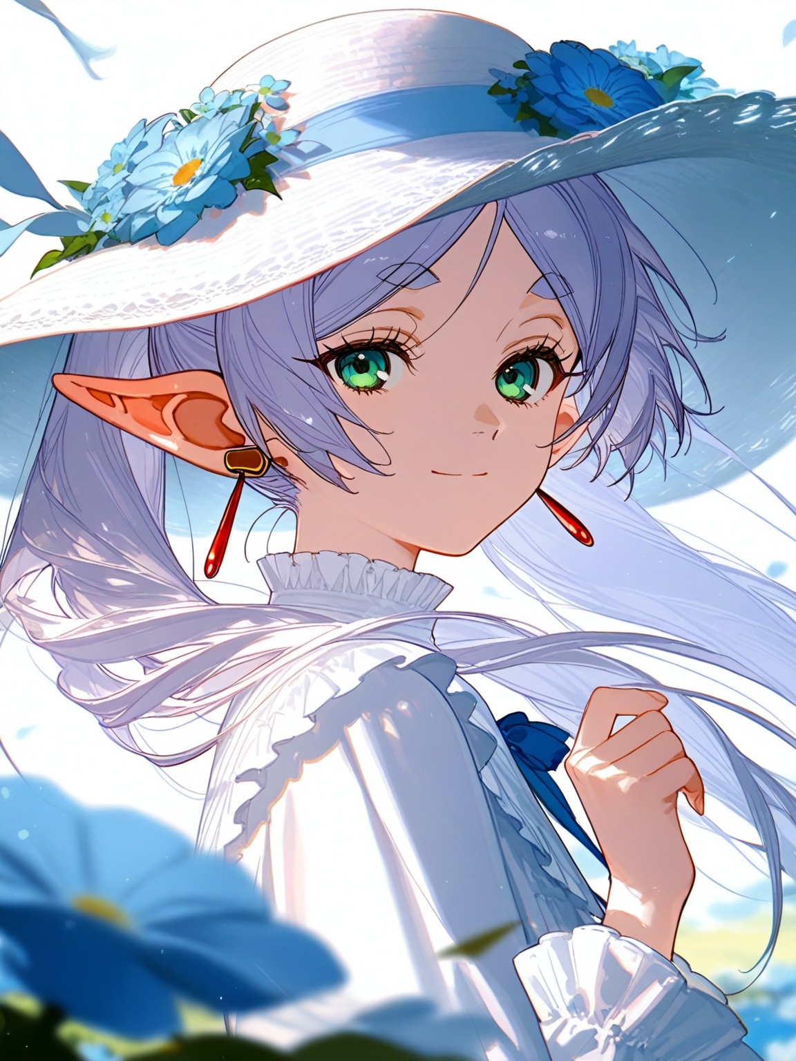 1girl,  frieren,  sousou no frieren on Tensor.Art