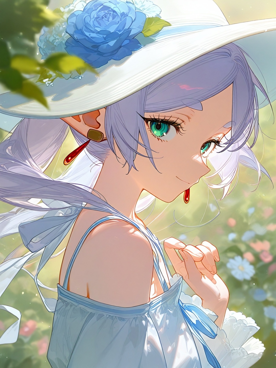 1girl,  frieren,  sousou no frieren on Tensor.Art