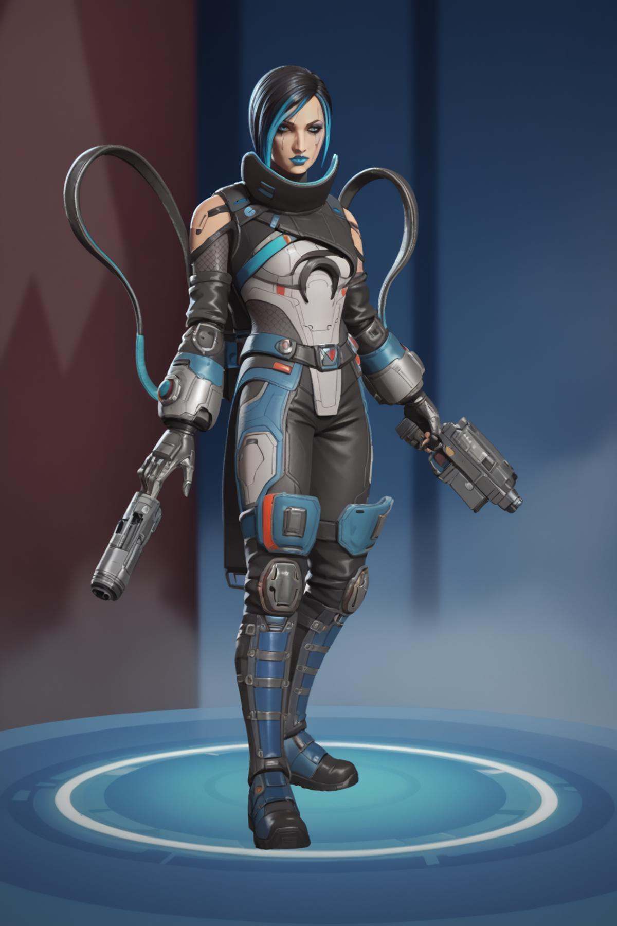 catalystapex,  1girl,  armor on Tensor.Art