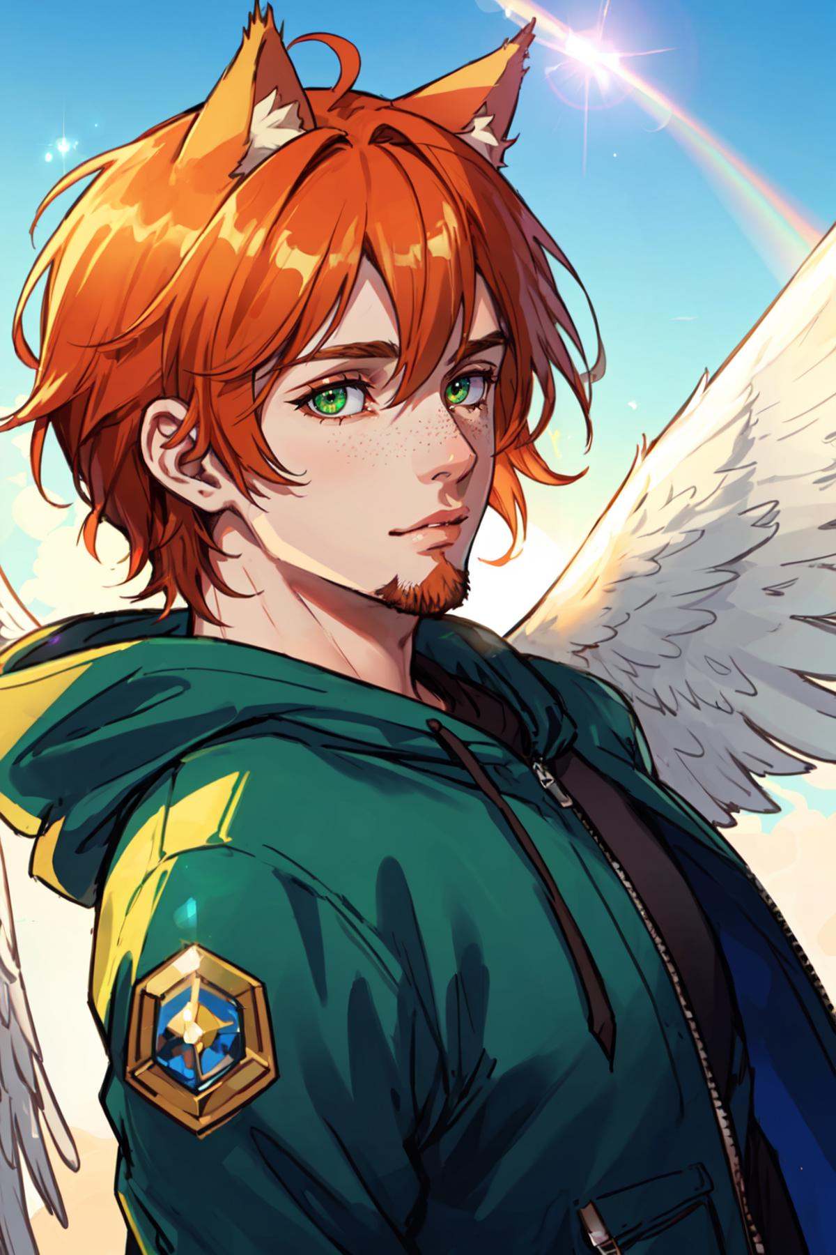 1boy,  male focus,  solo on Tensor.Art