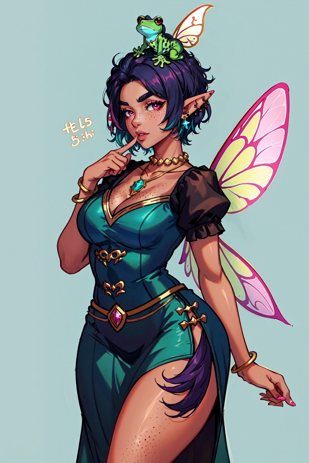 HellFae,  1girl,  solo on Tensor.Art