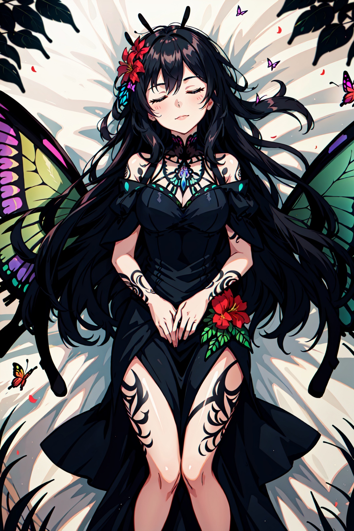 HellFae,  1girl,  solo on Tensor.Art