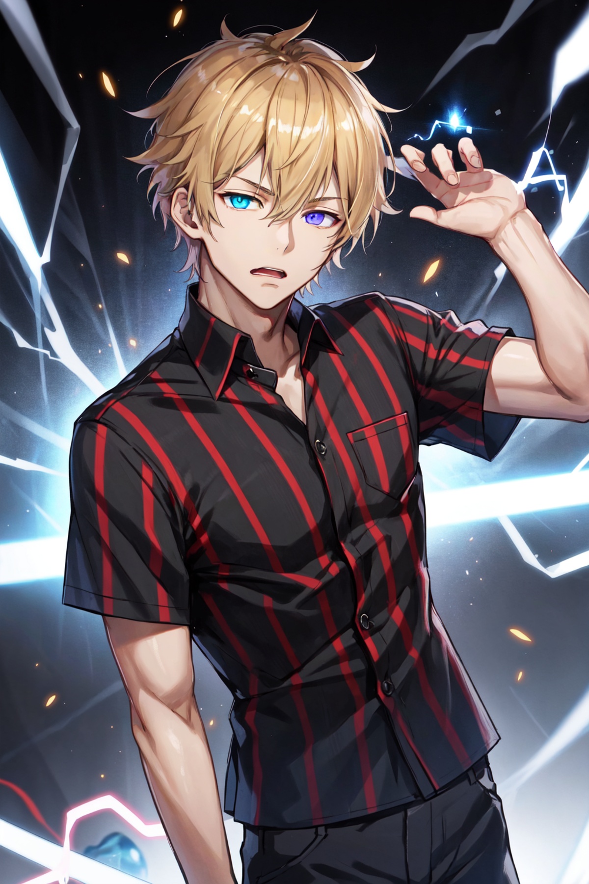 Psychogenic Dream Style,  1boy,  solo on Tensor.Art
