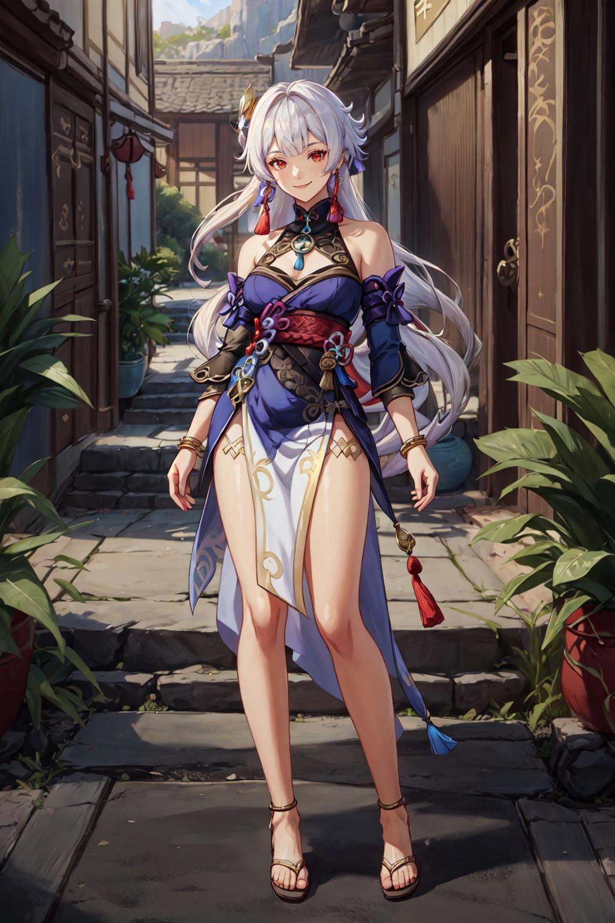 Hoyoearth,  1girl,  solo on Tensor.Art