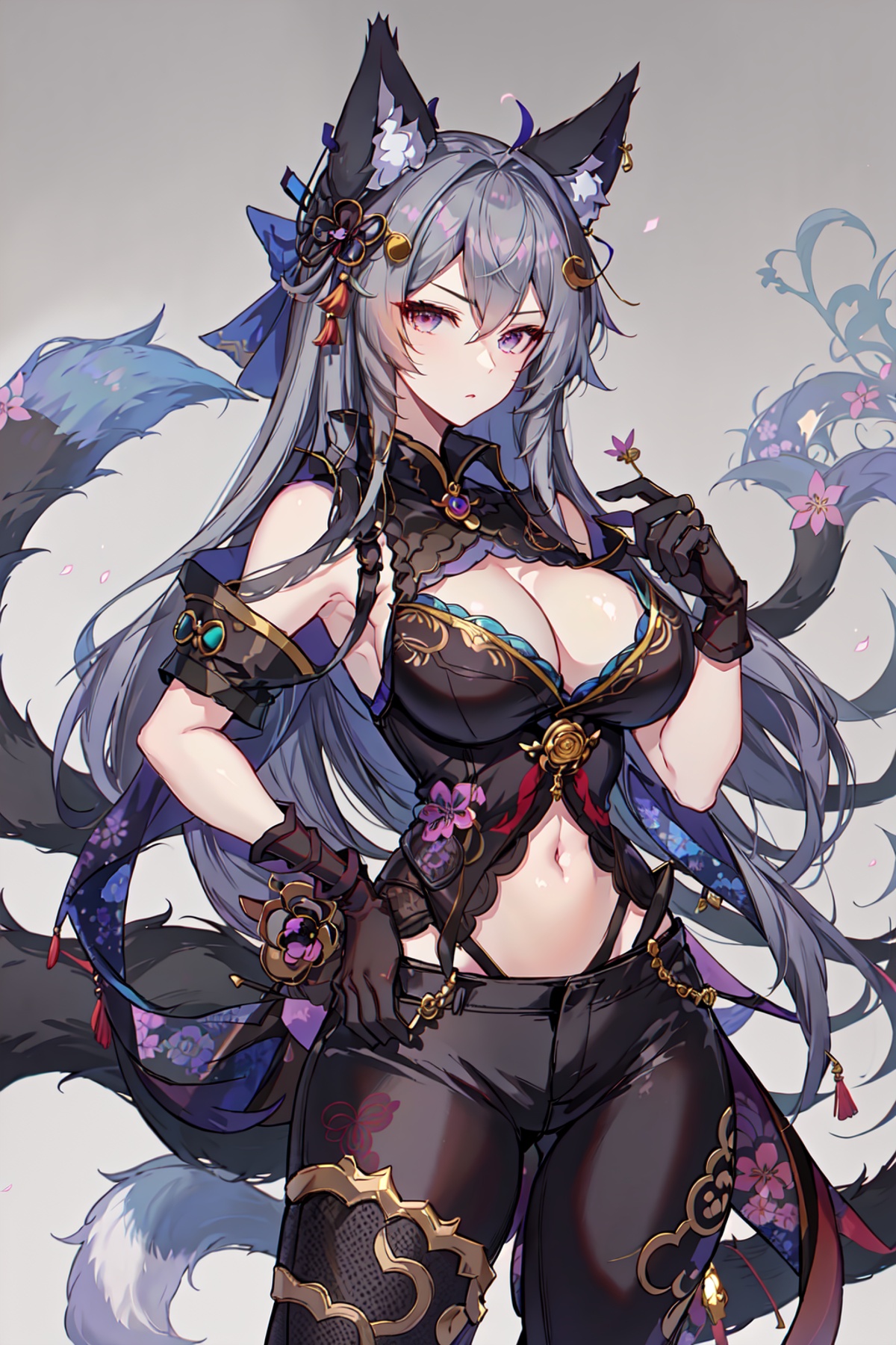 1girl,  animal ear fluff,  animal ears on Tensor.Art