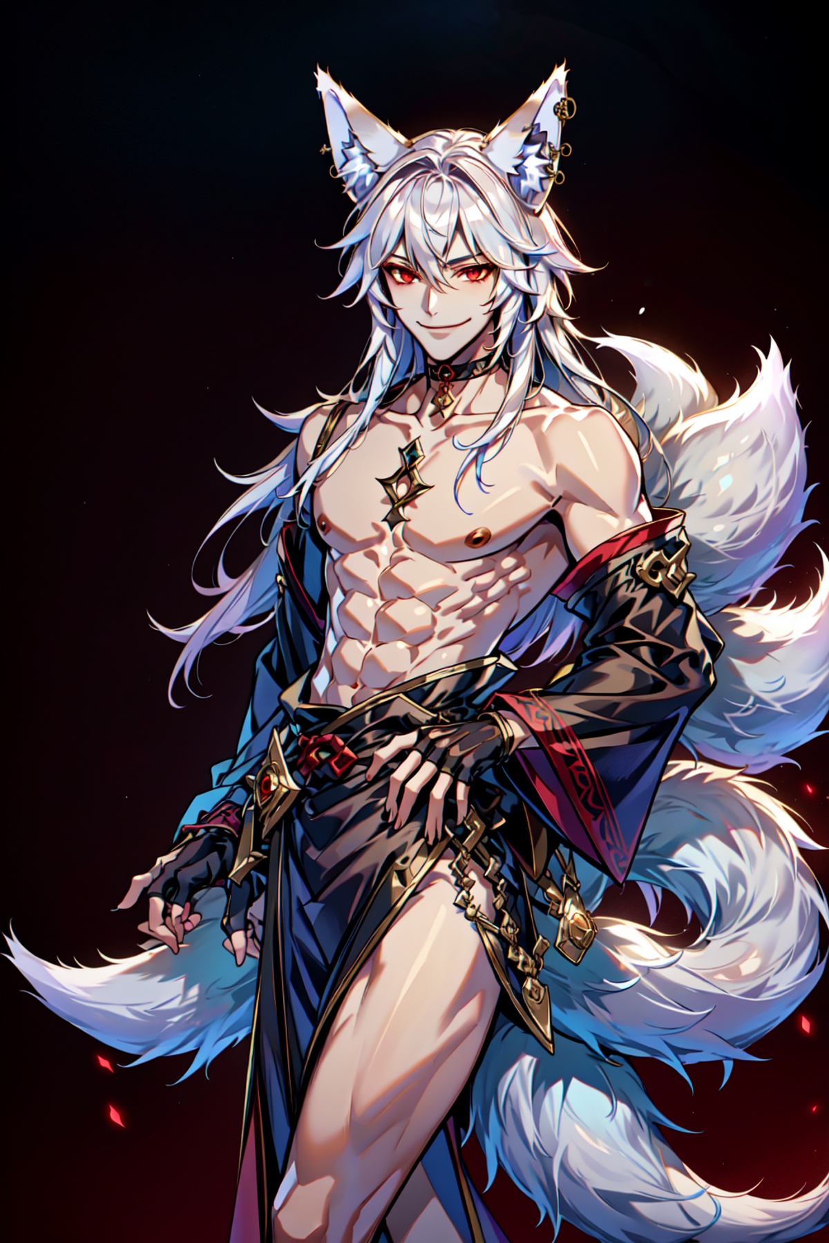1boy,  genderswap,  animal ears on Tensor.Art