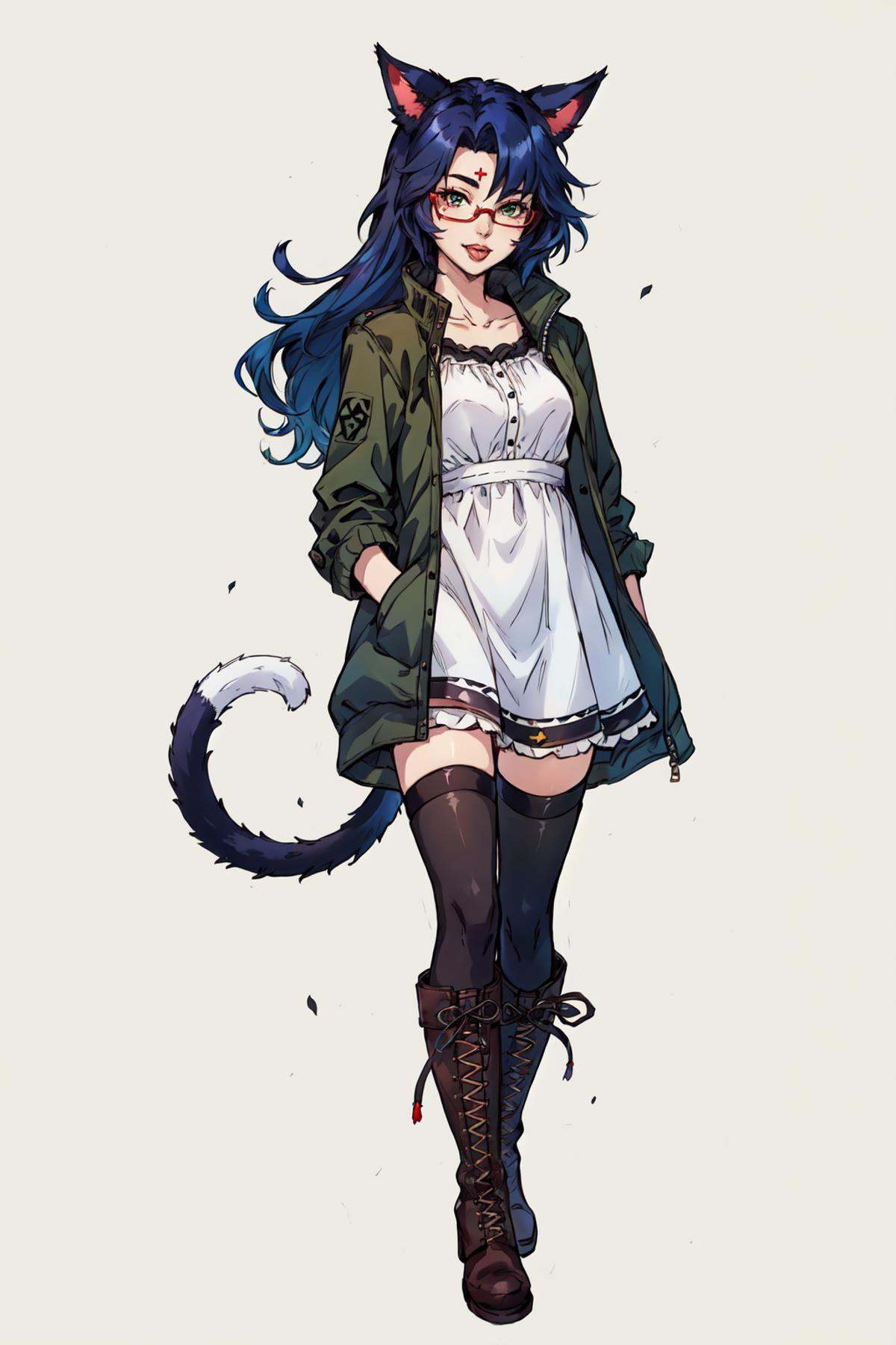 Duskfallcrew Art Style,  1girl,  solo on Tensor.Art