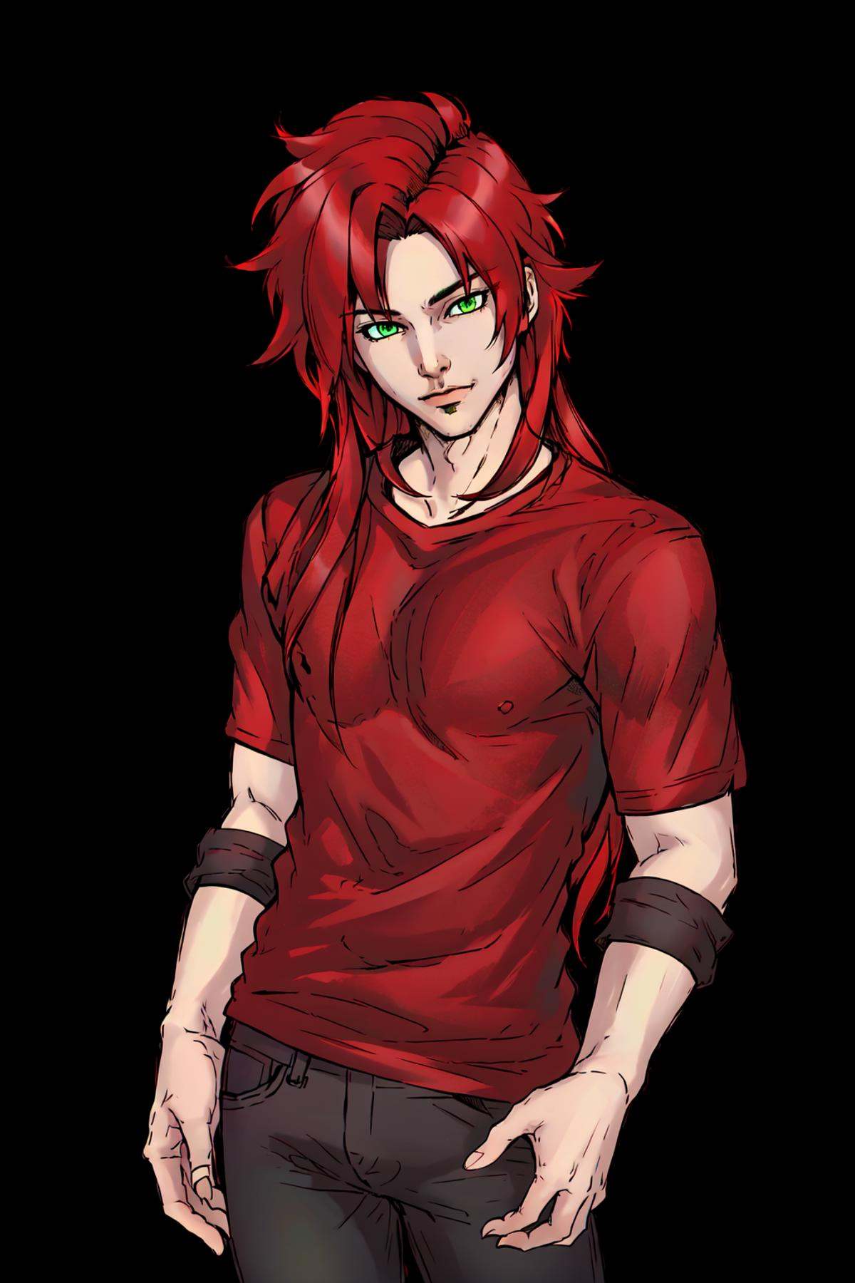 Duskfallcrew Art Style,  solo,  long hair on Tensor.Art