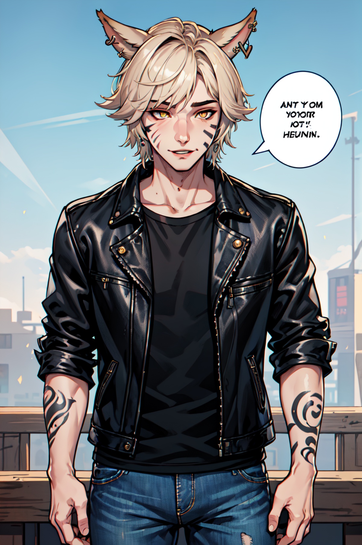 1boy,  male focus,  solo on Tensor.Art