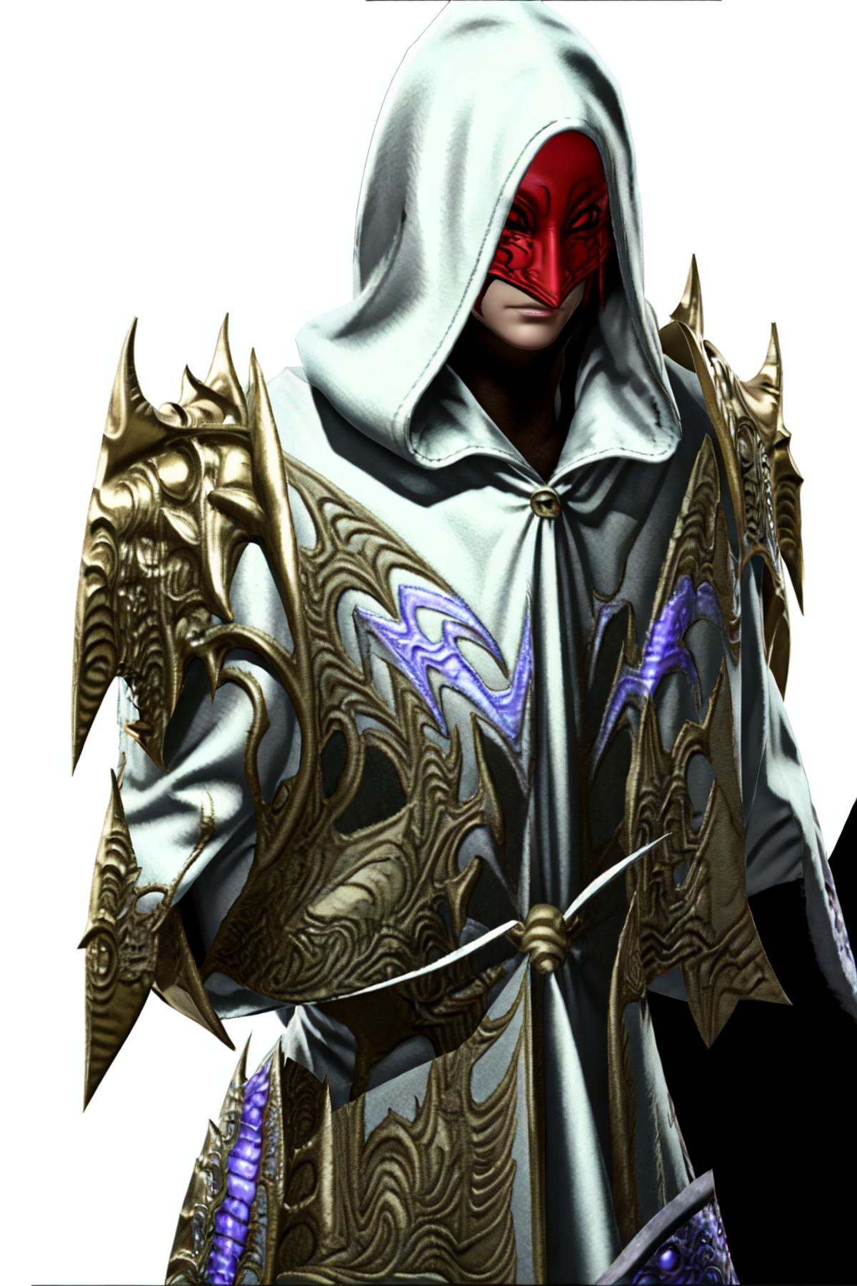 Elidibus,  mask,  hood on Tensor.Art