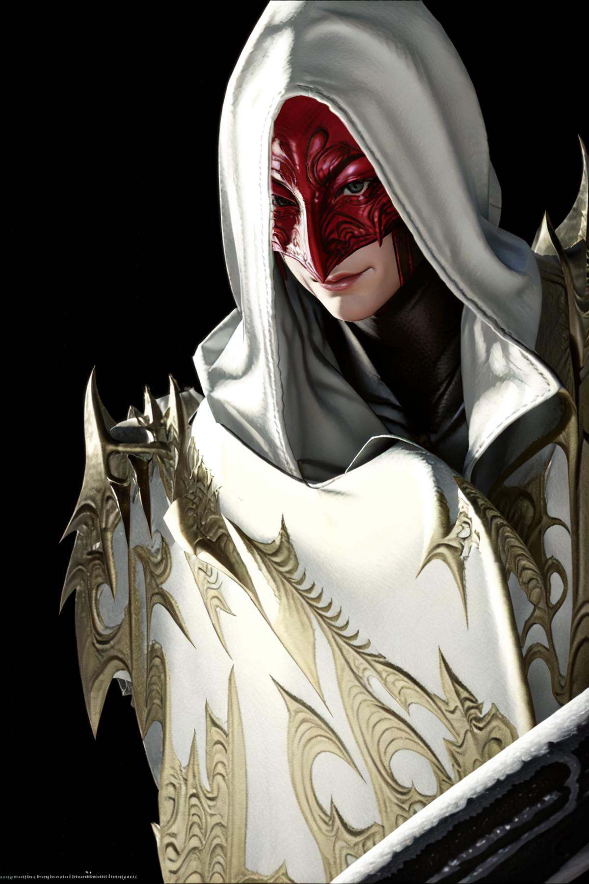 Elidibus,  mask,  hood on Tensor.Art