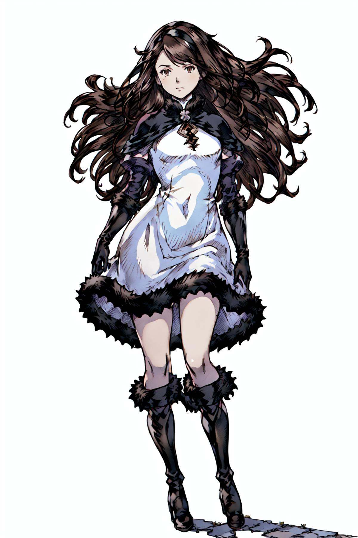 Bravely Default Style,  1girl,  solo on Tensor.Art