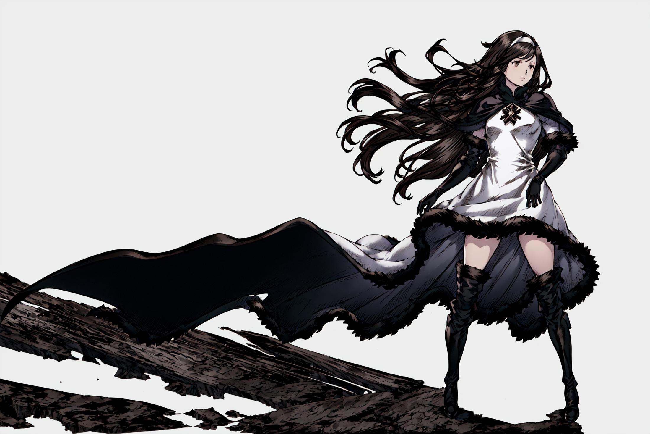 Bravely Default Style,  1girl,  solo on Tensor.Art