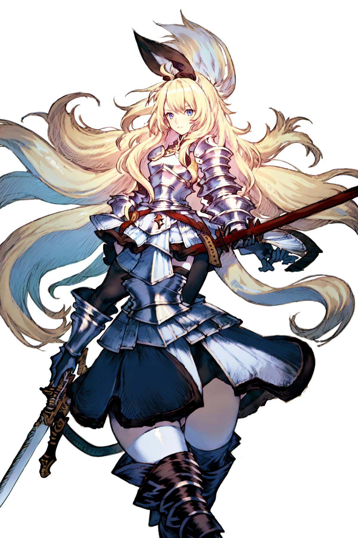 Bravely Default Style,  1girl,  solo on Tensor.Art
