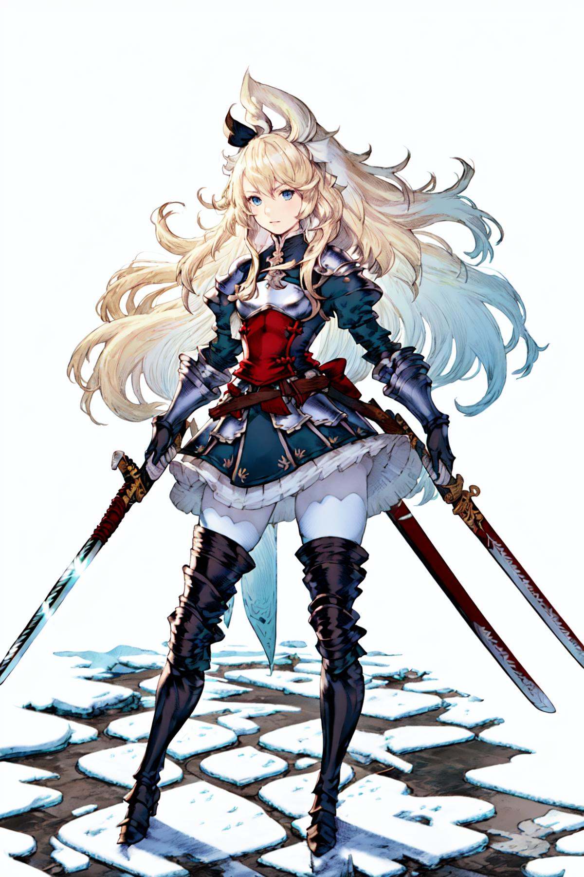 Bravely Default Style,  1girl,  solo on Tensor.Art