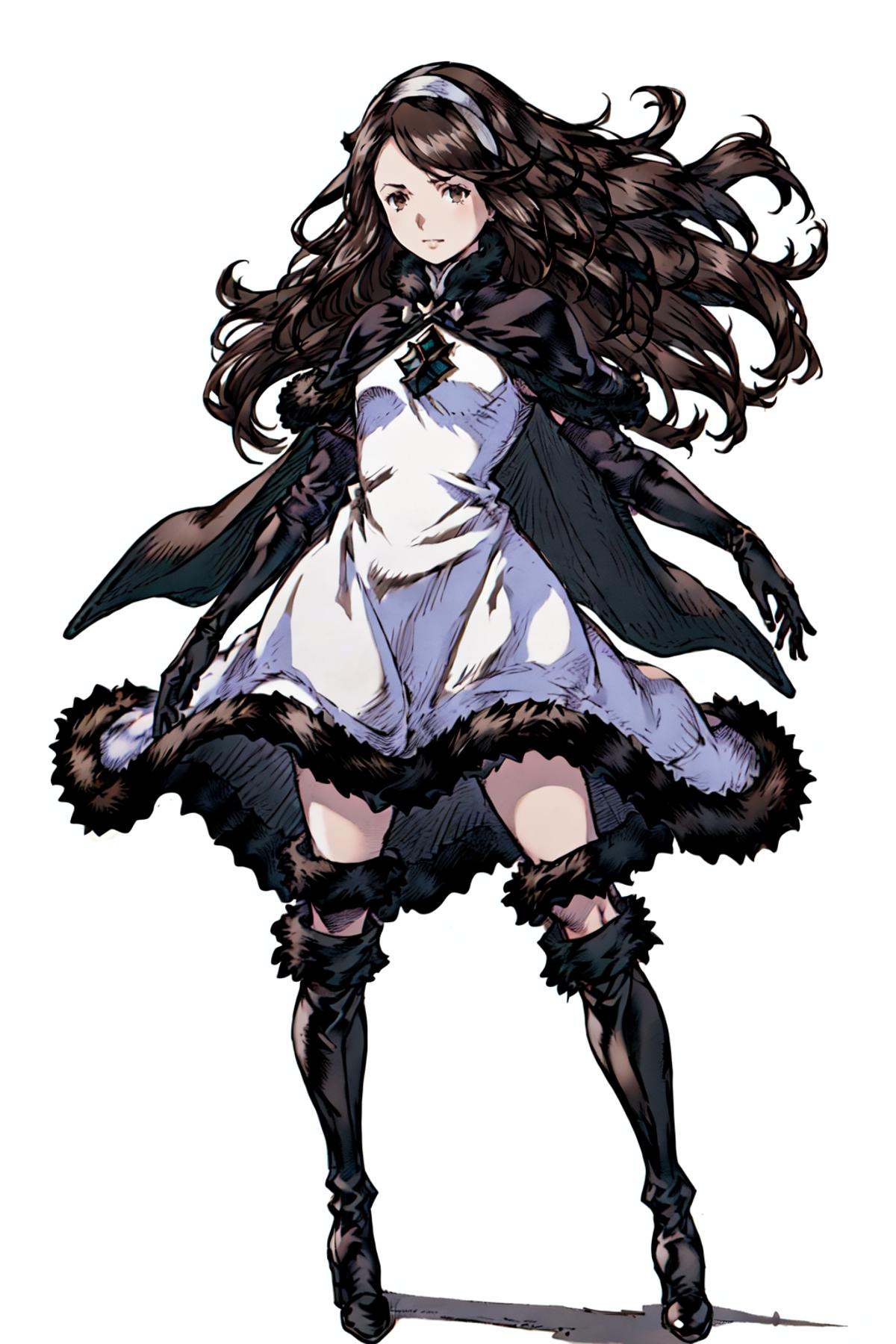 Bravely Default Style,  1girl,  solo on Tensor.Art