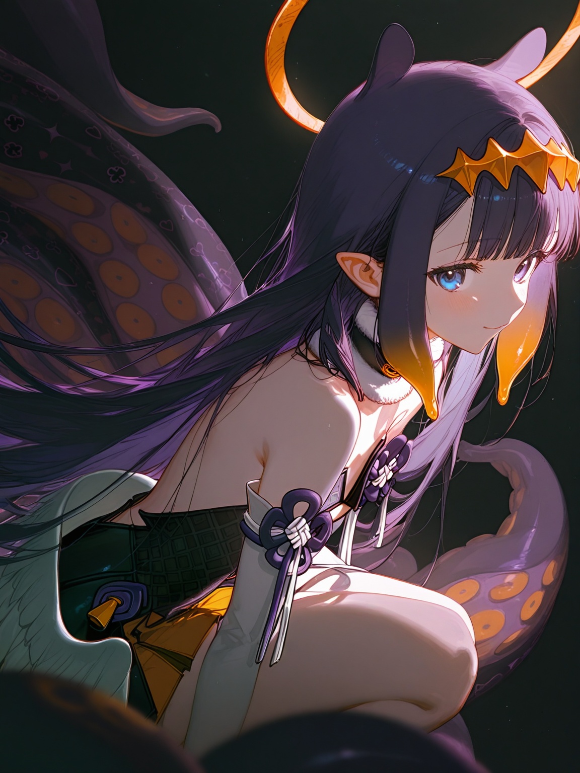 1girl,  ninomae ina'nis,  hololive on Tensor.Art