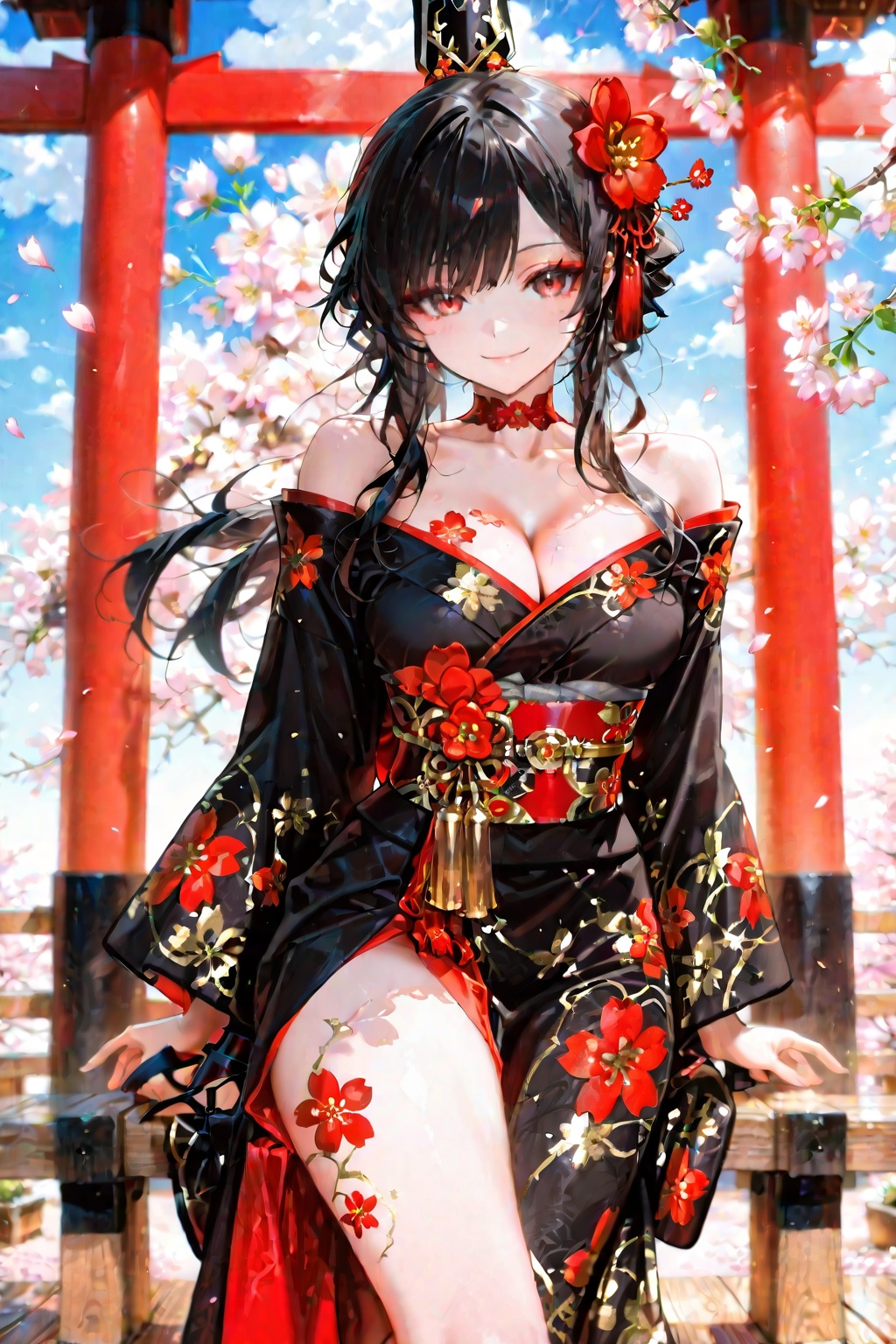 1 girl,  solo,  long hair on Tensor.Art