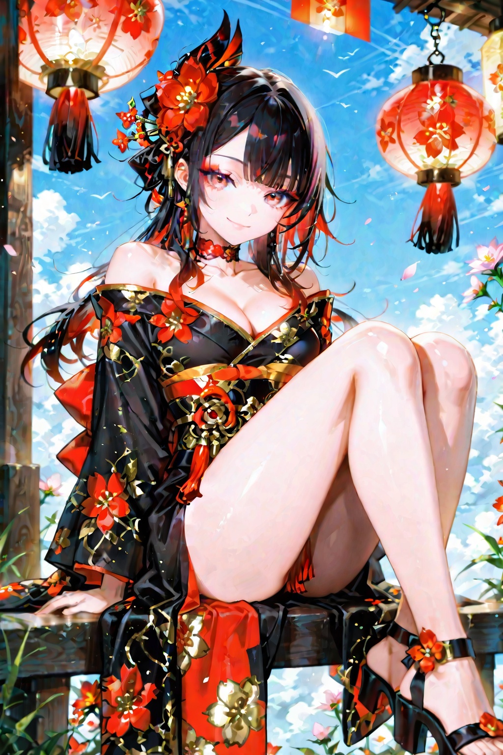 1 girl,  solo,  long hair on Tensor.Art