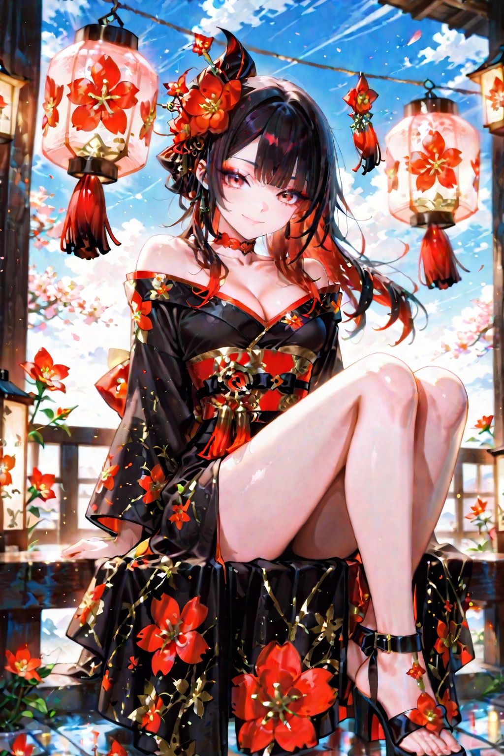 1 girl,  solo,  long hair on Tensor.Art