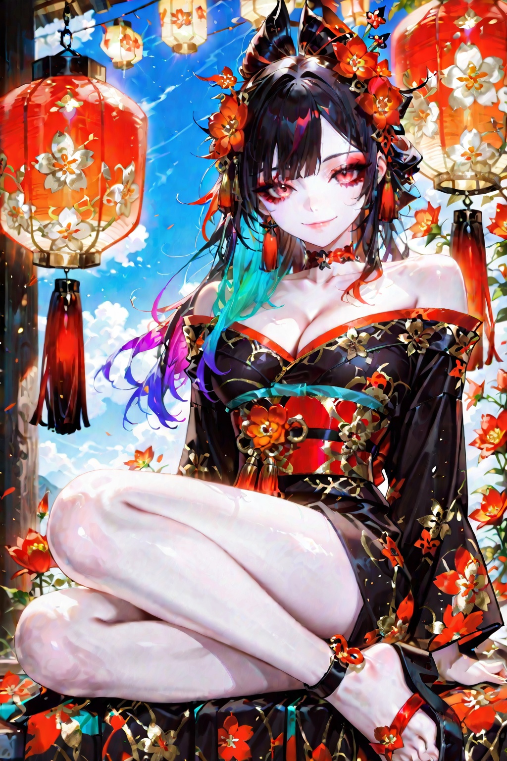 1 girl,  solo,  long hair on Tensor.Art