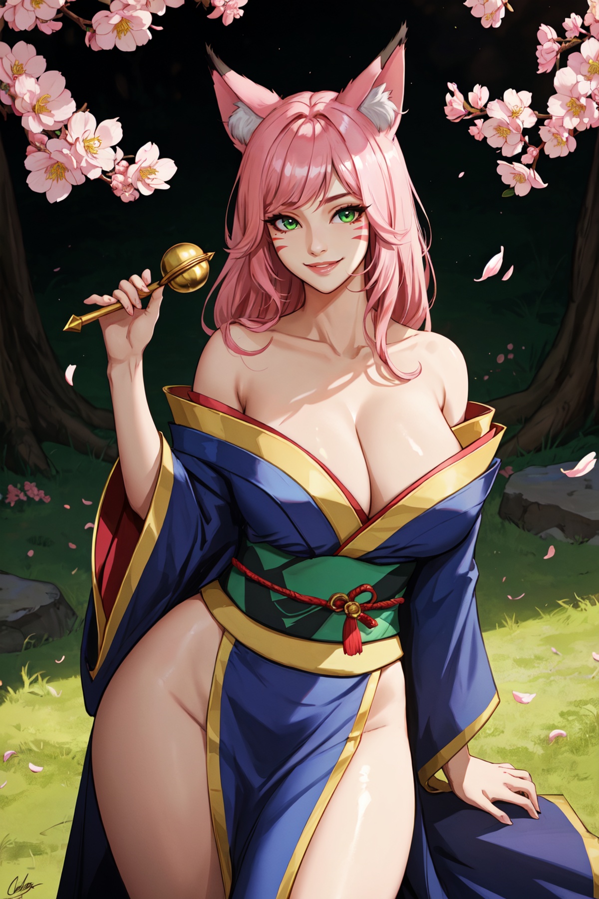 ahri,  1girl,  absurdres on Tensor.Art