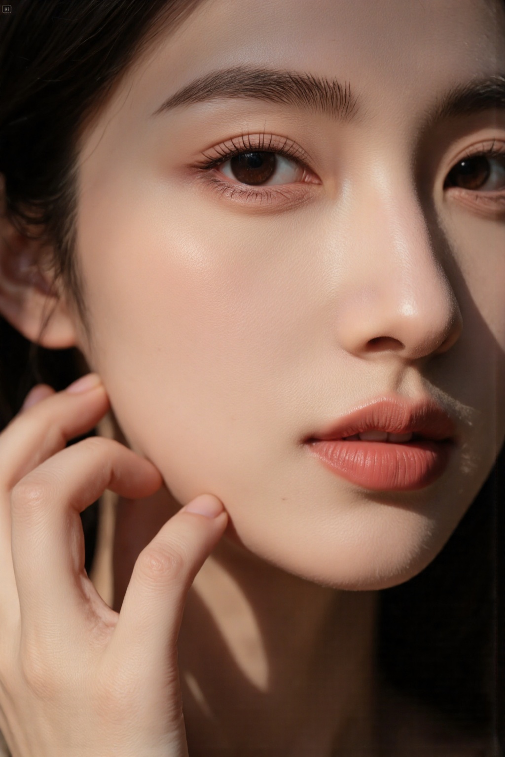 real photo,  shadow Portrait of a girl,  super details on Tensor.Art