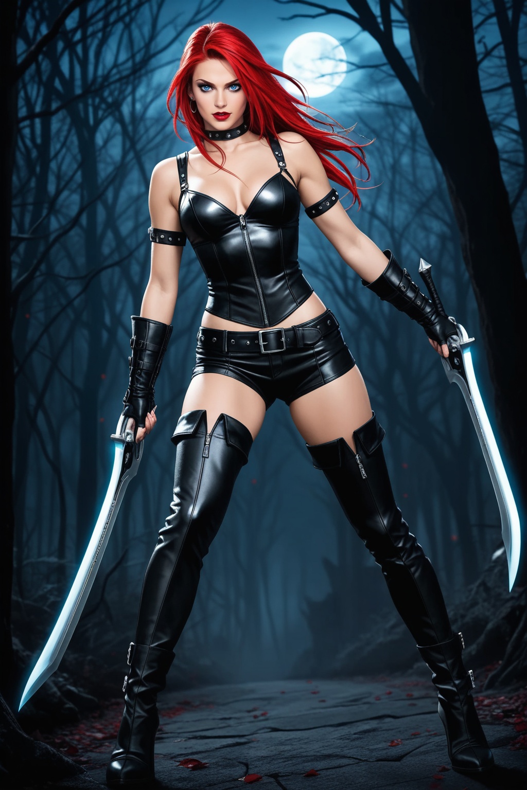 bloodrayne,  rayne,  vampire on Tensor.Art